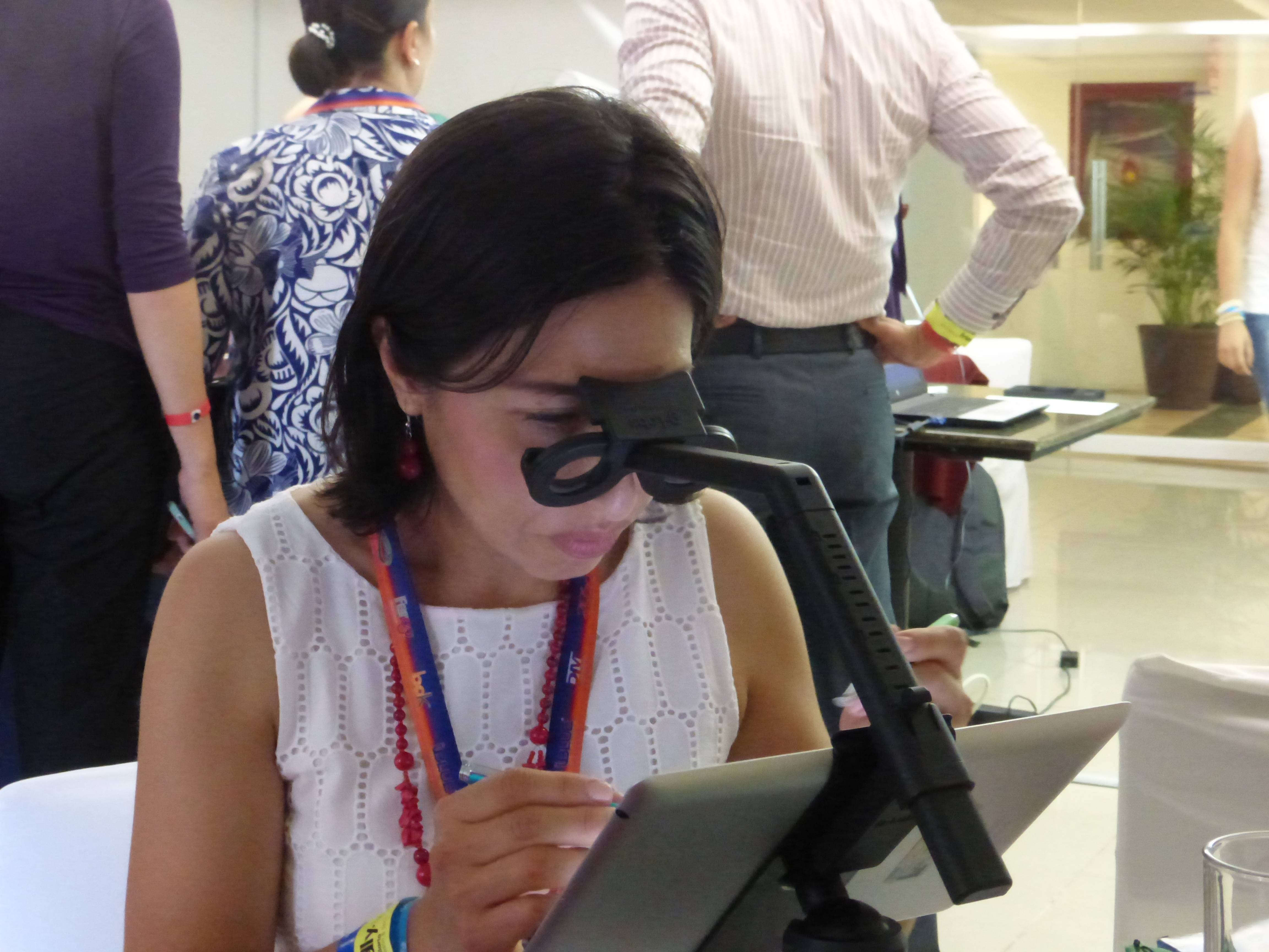 Stereoscope for iPad
